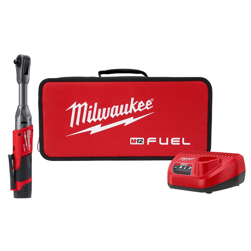 Milwaukee 2560-21 M12 FUEL 3/8IN EXTENDED REACH RATCHET 1 BATTERY KIT