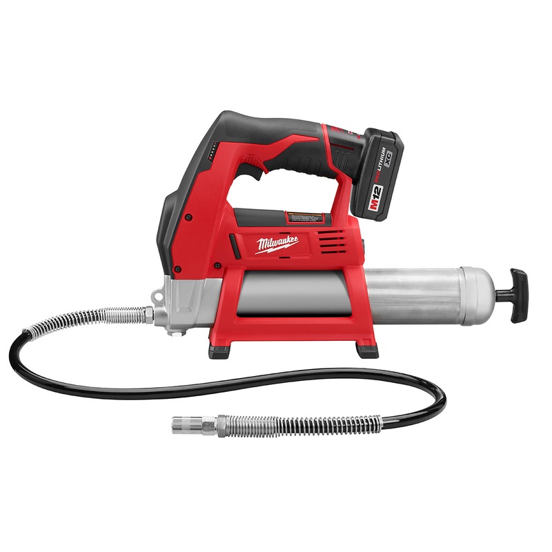 Milwaukee 2446-21XC M12 Cordless LITHIUM-ION Grease Gun Kit