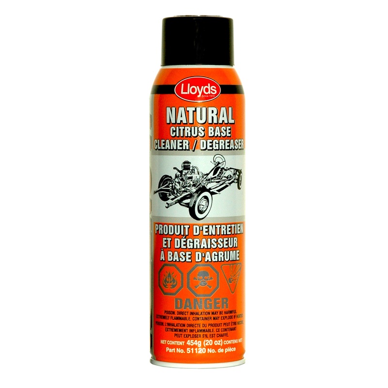 Lloyds Laboratories 51120 Citrus based cleaner degreaser, 454 g (20 oz) aerosol