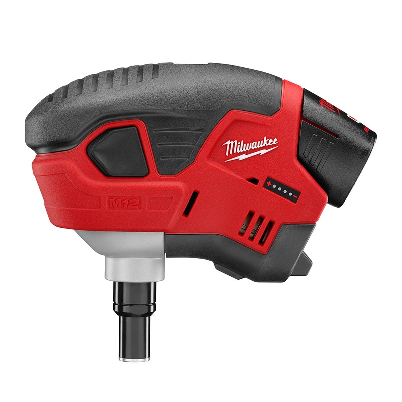 Milwaukee 2458-21 M12 Cordless Lithium-Ion Palm Nailer Kit