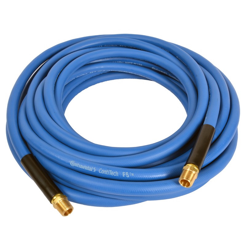 Continental (500) 65176 1/4" X 25' Premium F5 Blue Flexible TPE Air Hose
